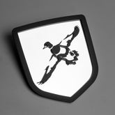 Insignia para portón trasero RAM® totalmente personalizada: cargue la suya. Se adapta a portones traseros RAM® 2009-2018: 1500, 2500, 3500