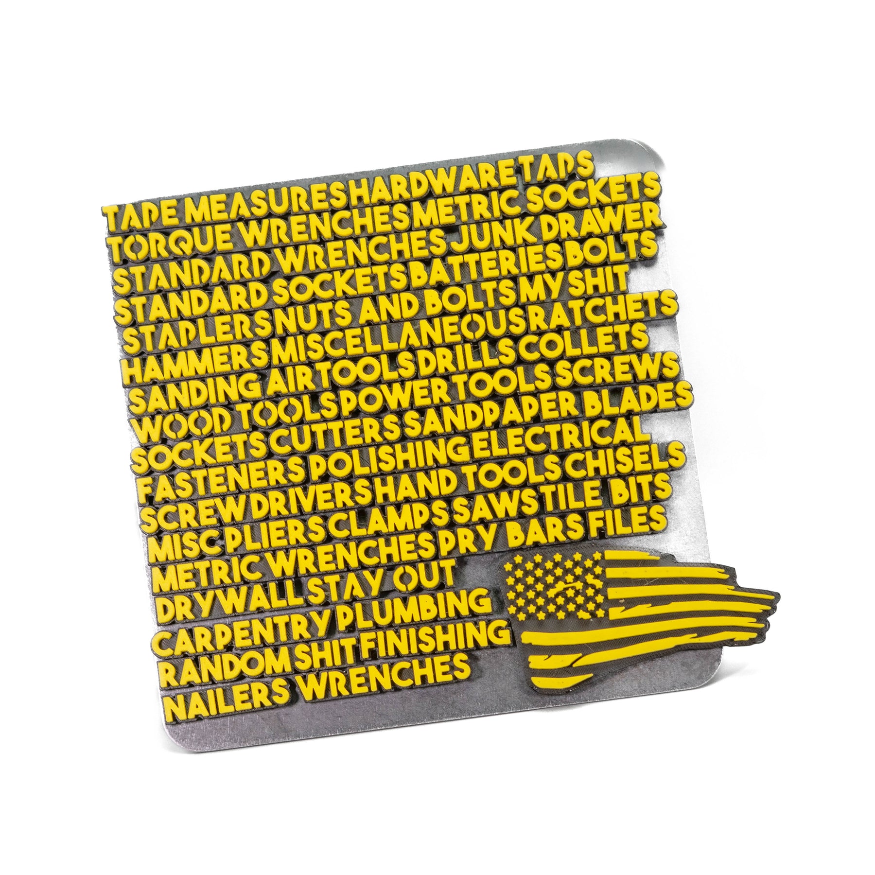 Bold Mini Toolbox Label Set - 42pcs - Multiple Color Choices
