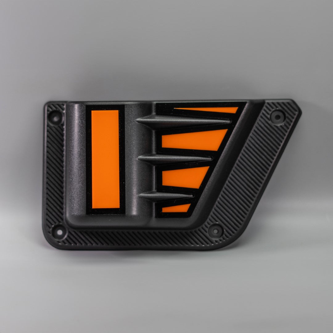 Detailed Door Storage Pocket Pair - Style 2 - Honeycomb - Fits 2021+ Bronco® - Multiple Colors Available