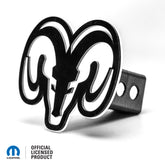 CUBIERTA DE ENGANCHE CON LOGOTIPO DE CABEZA RAM® ESTILO 1 - Brillo sobre blanco - Producto con licencia oficial