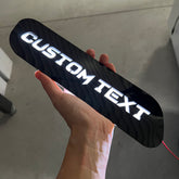 Custom Text LED Hood Badges - Fits 2019-2025 Ram 2500®/3500® - Multiple Colors Available