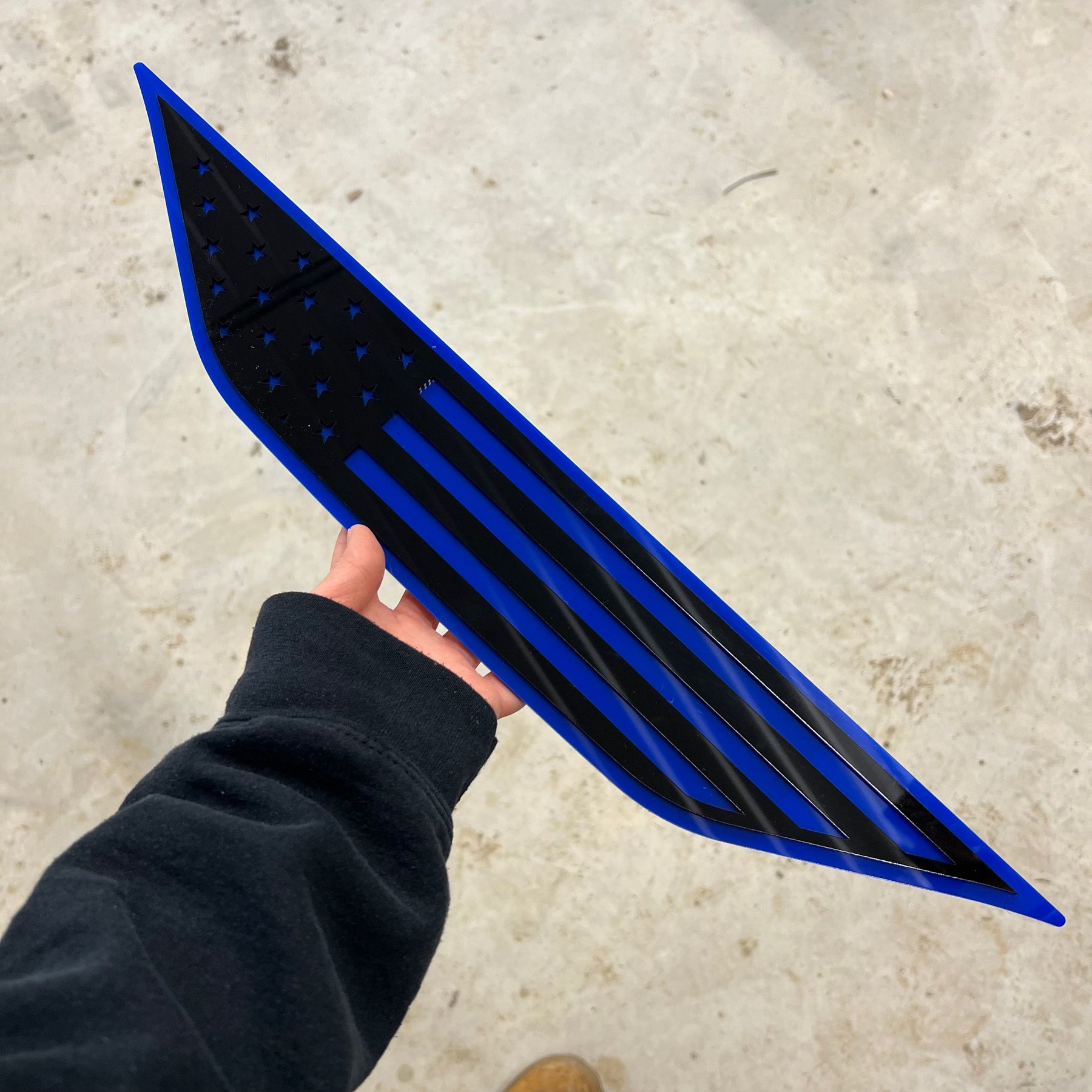 Rear Step Plate - American Flag - Fits 2021+ Bronco®