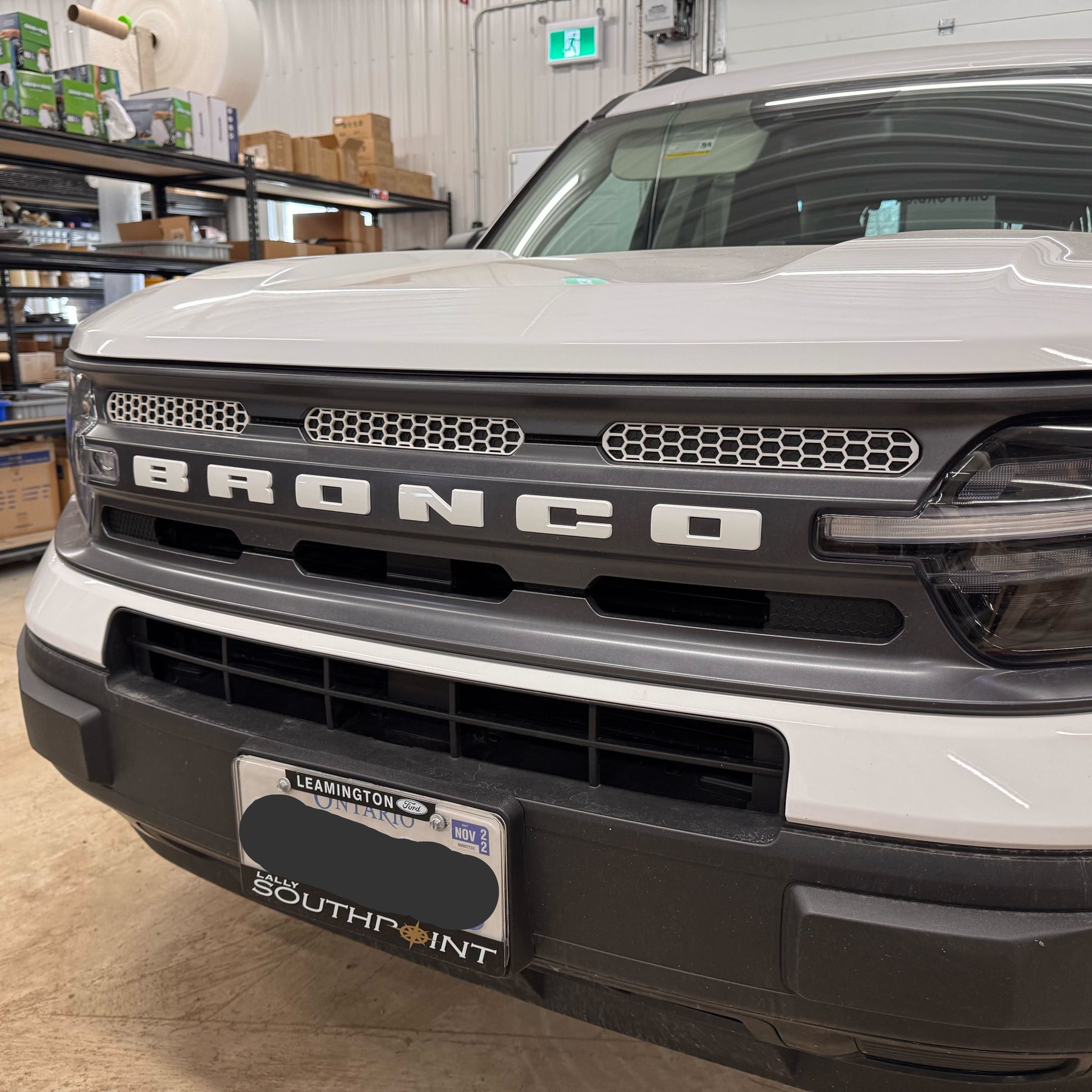 Inserciones de rejilla en forma de panal: compatibles con Bronco Sport® 2021+: varios colores disponibles