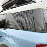 Par de superposiciones para ventanas, patrón hexagonal, compatibles con Bronco® Sport 2021+