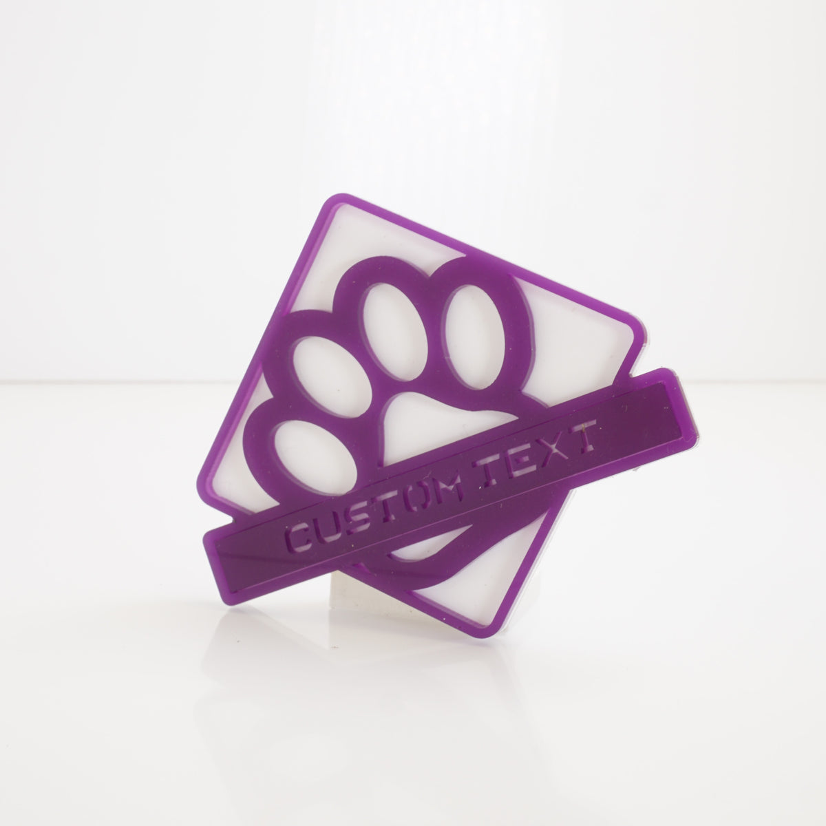 Fender Badge Pair - Custom Text Dog Paw - Fits 2021+ Bronco® Outer Banks®