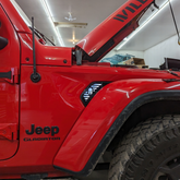 Ventilaciones laterales LED Spartan (par) - Compatible con Jeep® Gladiator® y Wrangler® 2020-2023