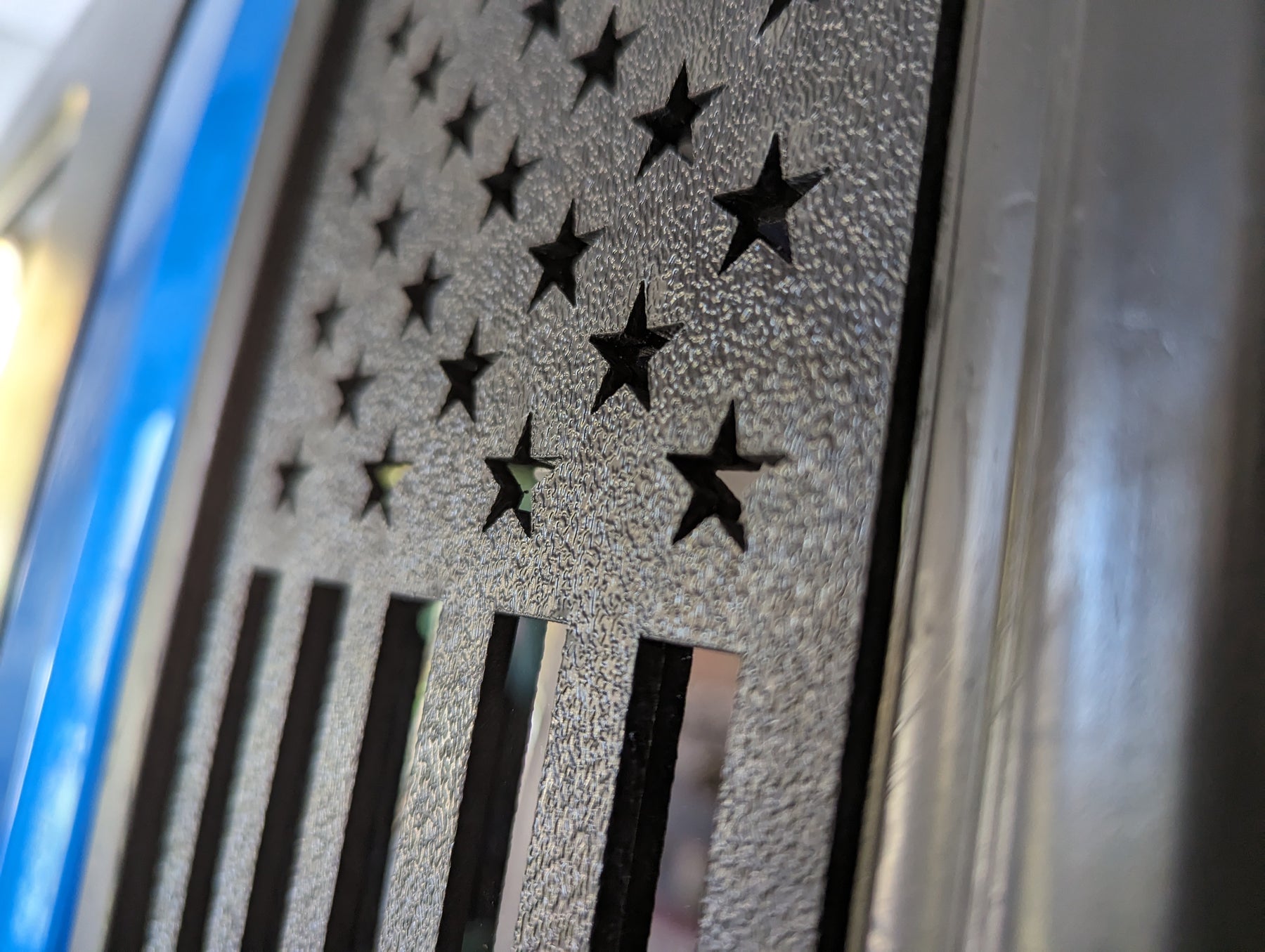 Rear Accent Window Overlay - American Flag - Fits 2007-2017 Jeep® Wrangler®