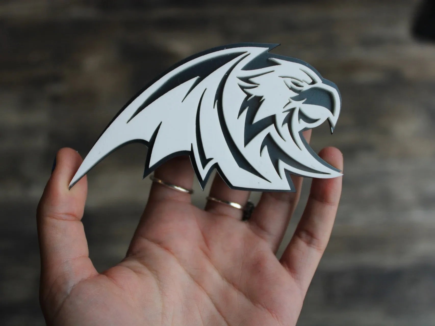 Badges Eagle Fender - Paire - Montage universel