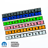Insignia de camión de doble capa Bighorn® personalizada: varios colores disponibles: producto con licencia oficial