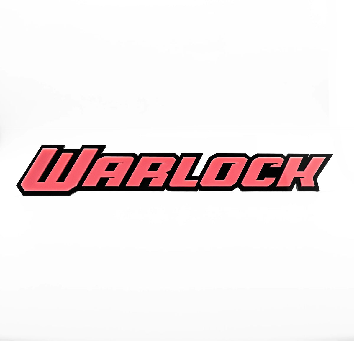 Insignia de camión de doble capa Warlock® personalizada: varios colores disponibles: producto con licencia oficial