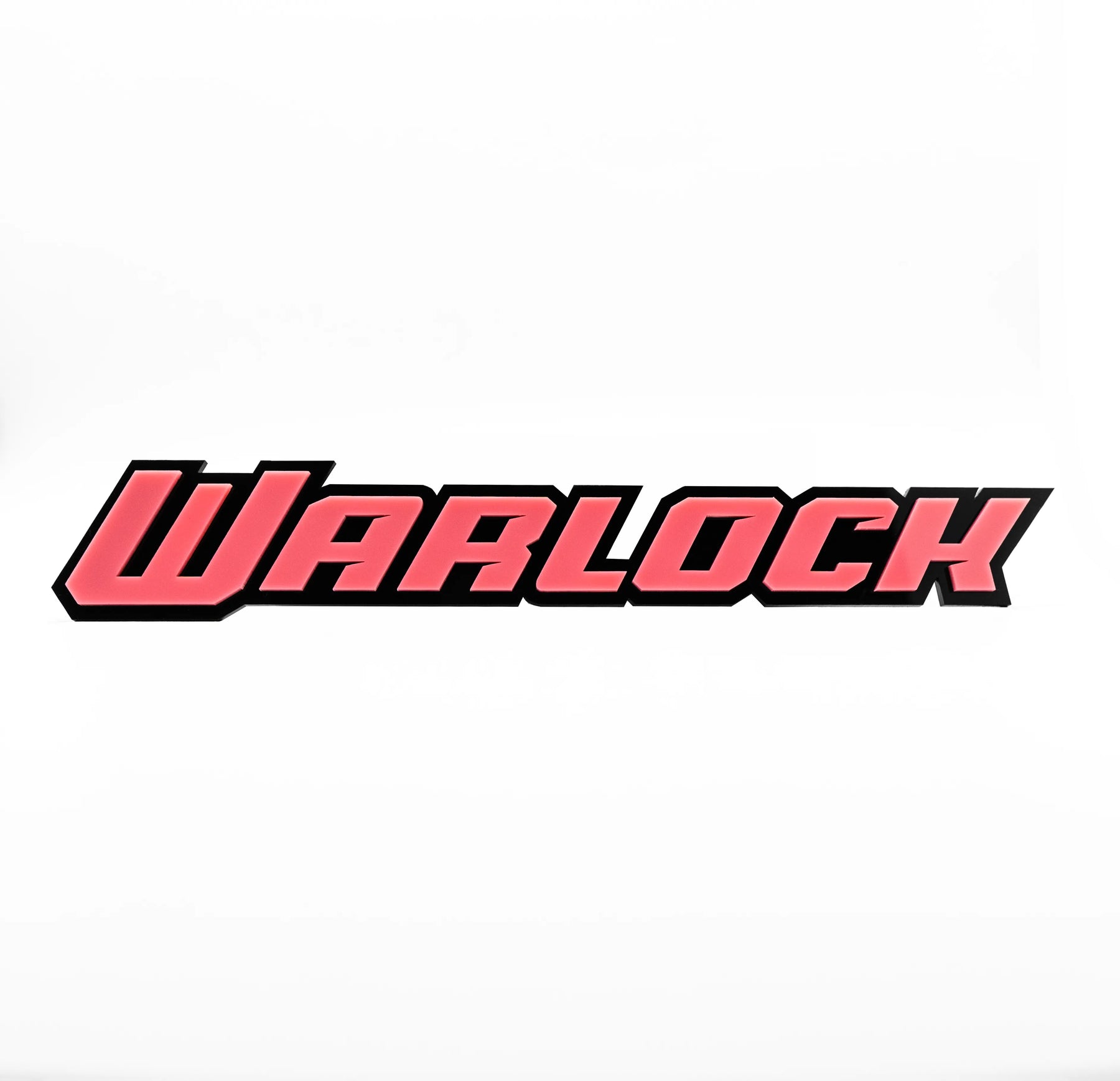 Insignia de camión de doble capa Warlock® personalizada: varios colores disponibles: producto con licencia oficial