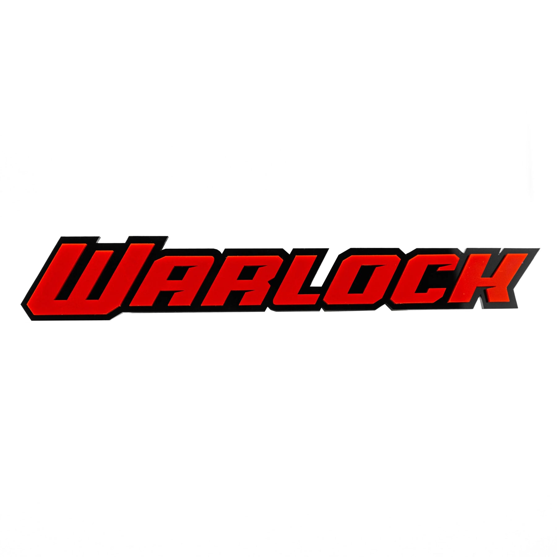 Insignia de camión de doble capa Warlock® personalizada: varios colores disponibles: producto con licencia oficial