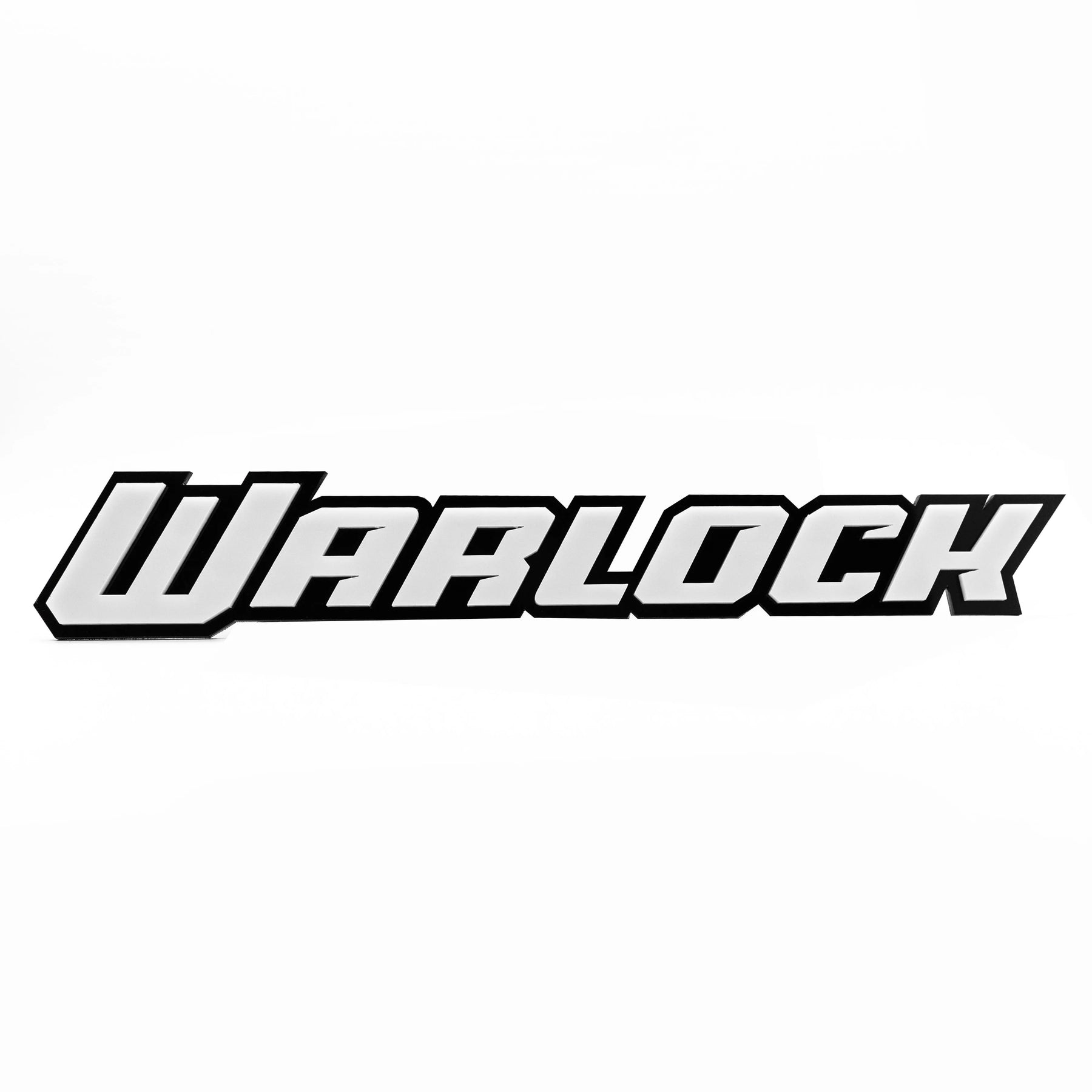 Insignia de camión de doble capa Warlock® personalizada: varios colores disponibles: producto con licencia oficial