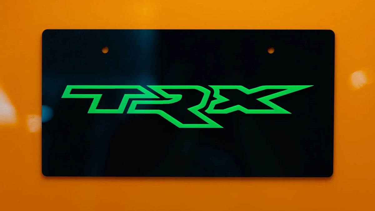 Cubierta para matrícula TRX®: producto con licencia oficial