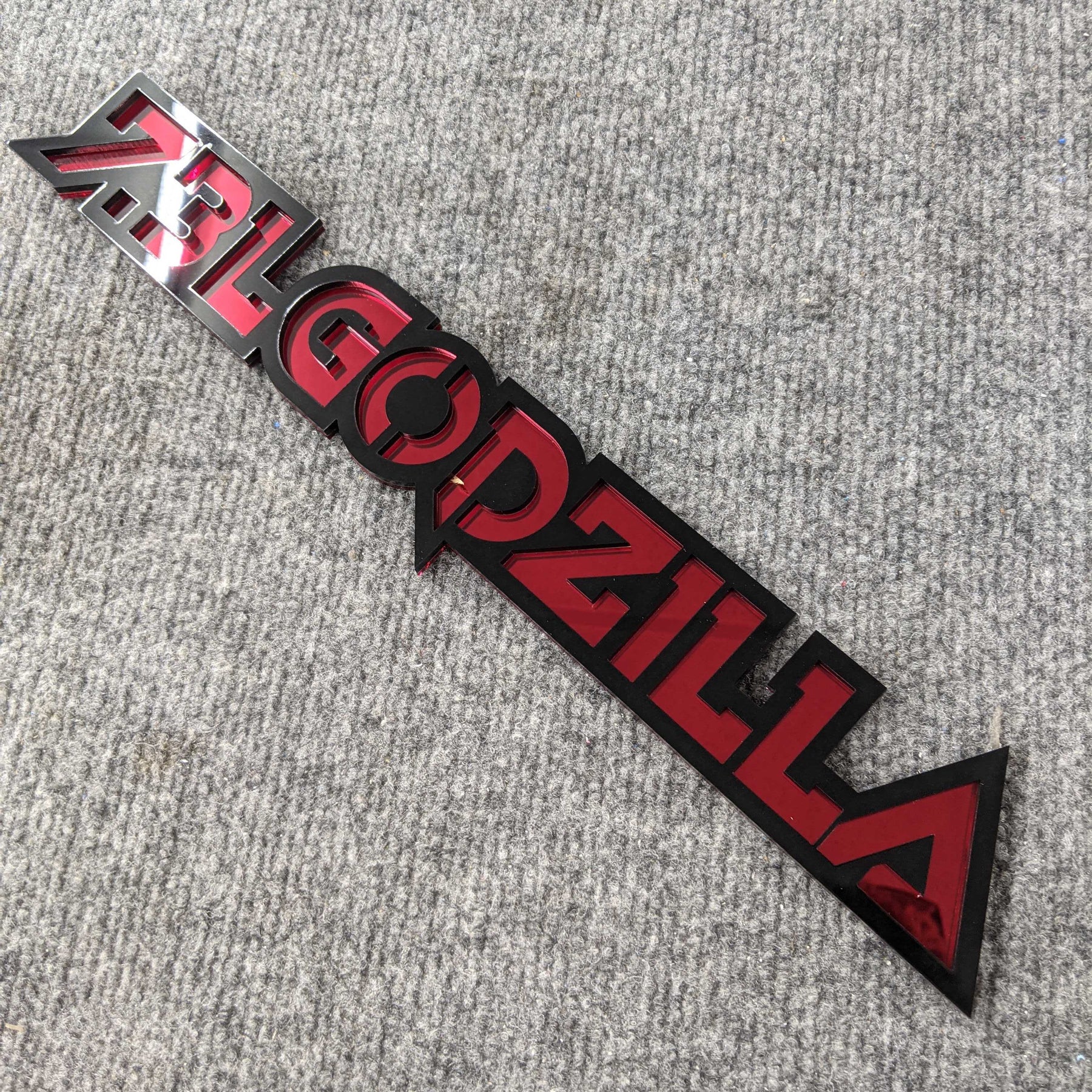 Insignias Godzilla de 7,3 l (ajuste universal), par