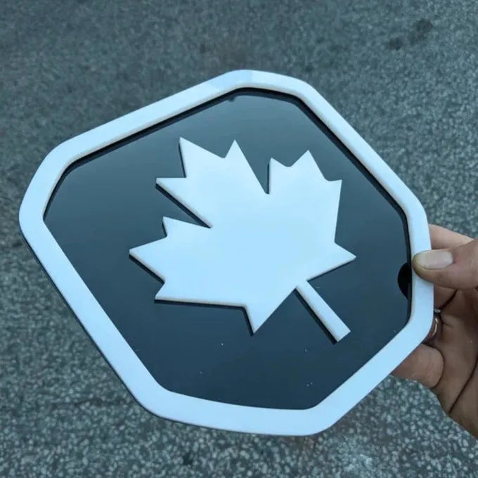 Canada Badge - Fits 2019+ (5th Gen) Dodge® Ram® Tailgate -1500, 2500, 3500 - Choose your Colors