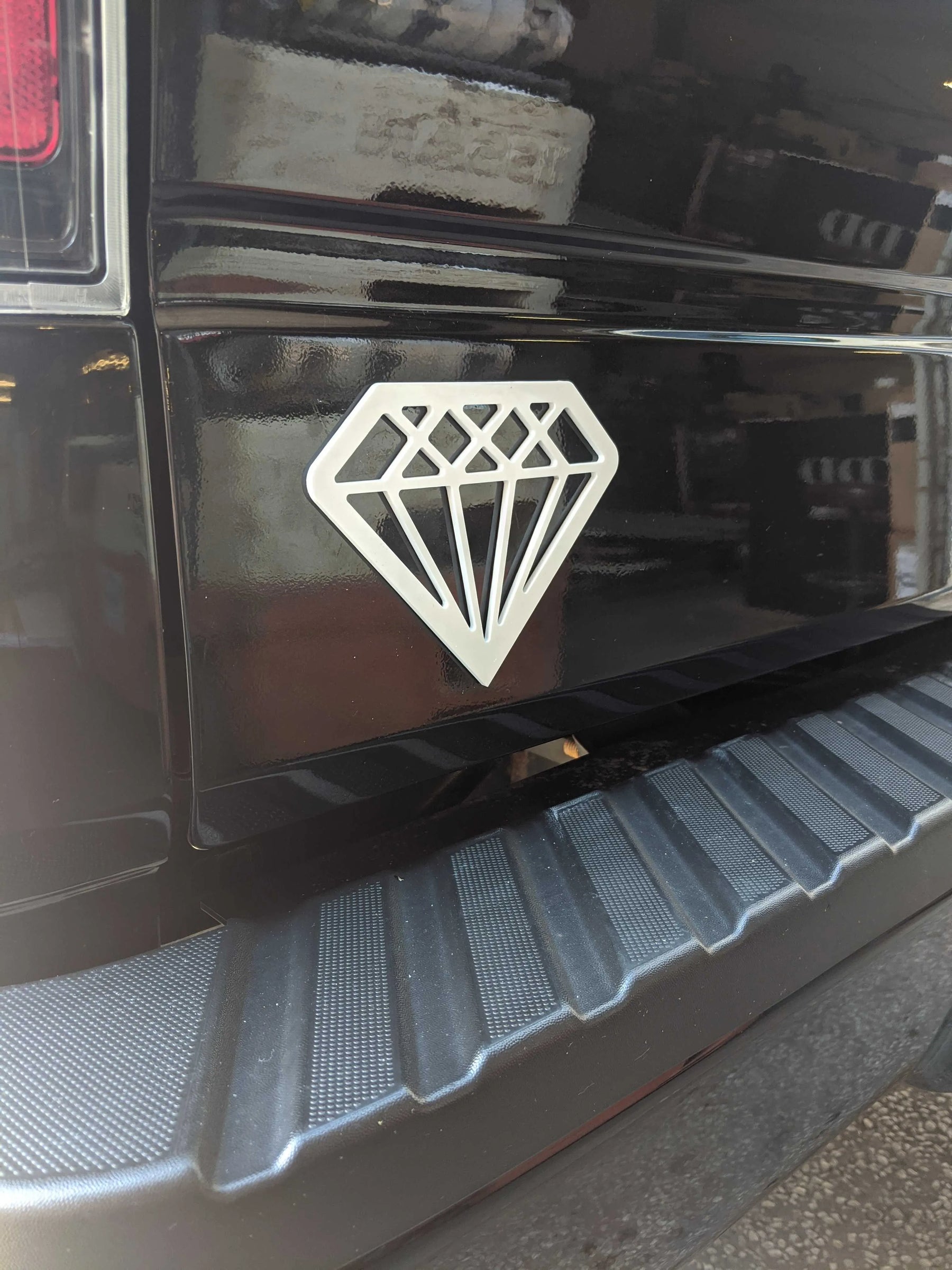 Insignia de diamante - Blanca