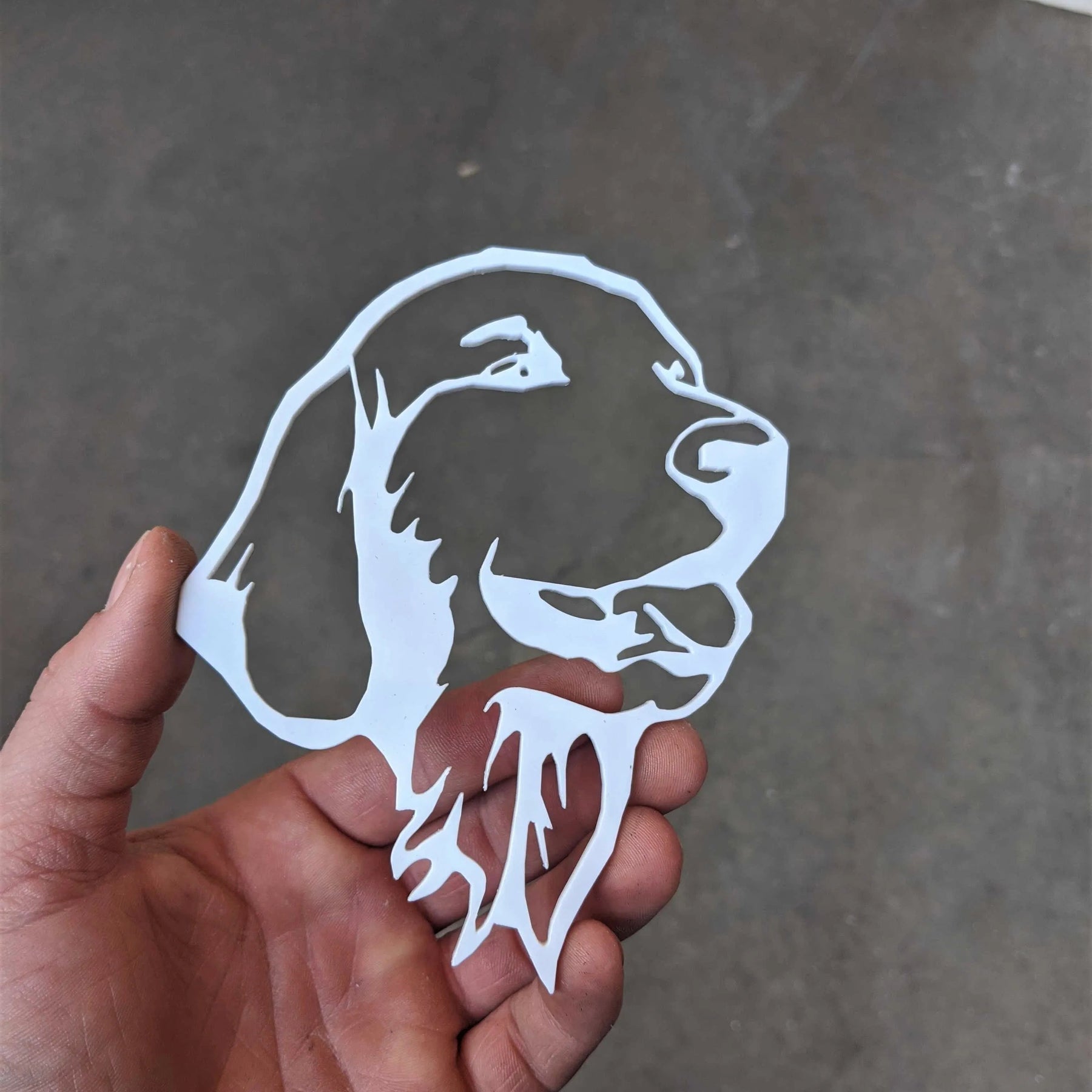Insignia Golden Retriever - Blanca