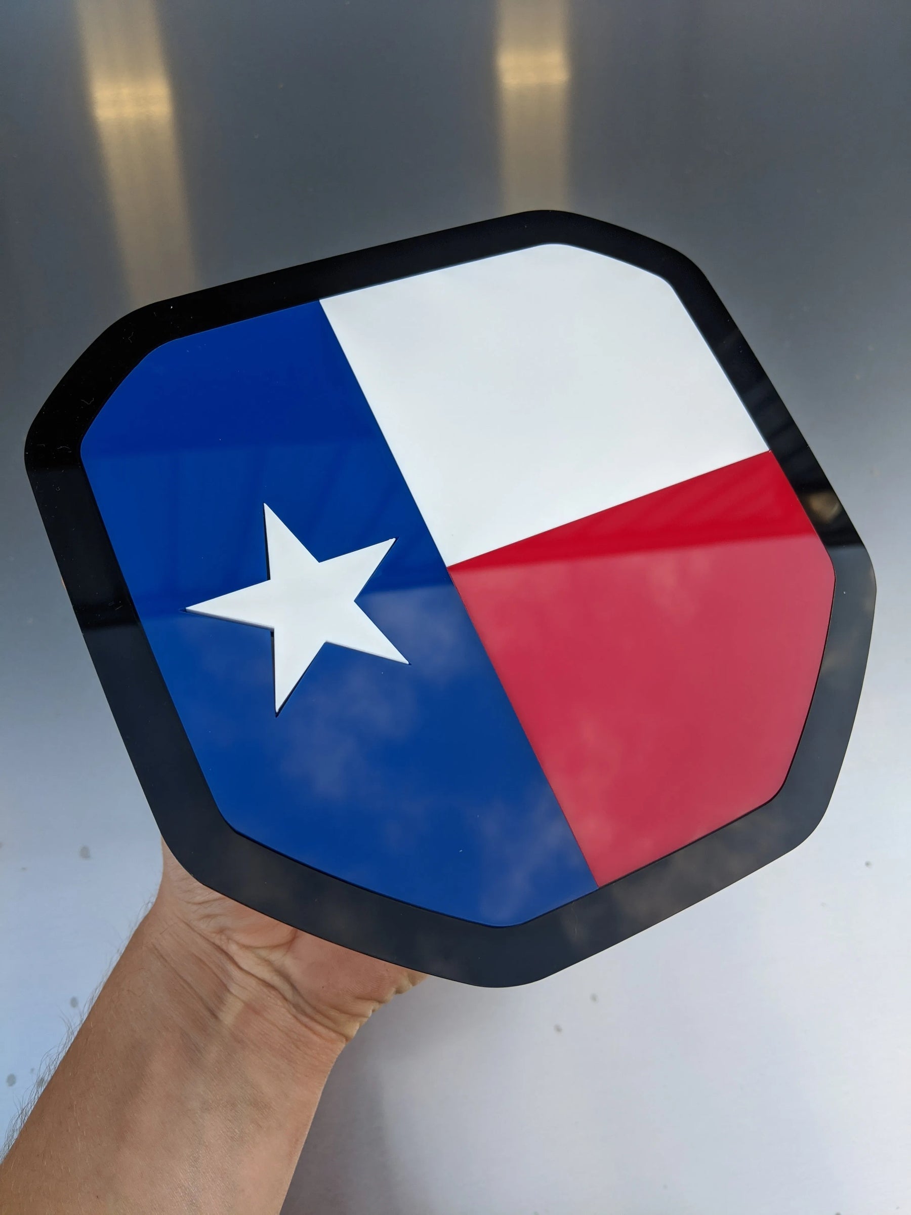 Insignia del estado de Texas: compatible con Dodge® Ram® Tailgate 2019+ (5.ª generación): 1500, 2500, 3500