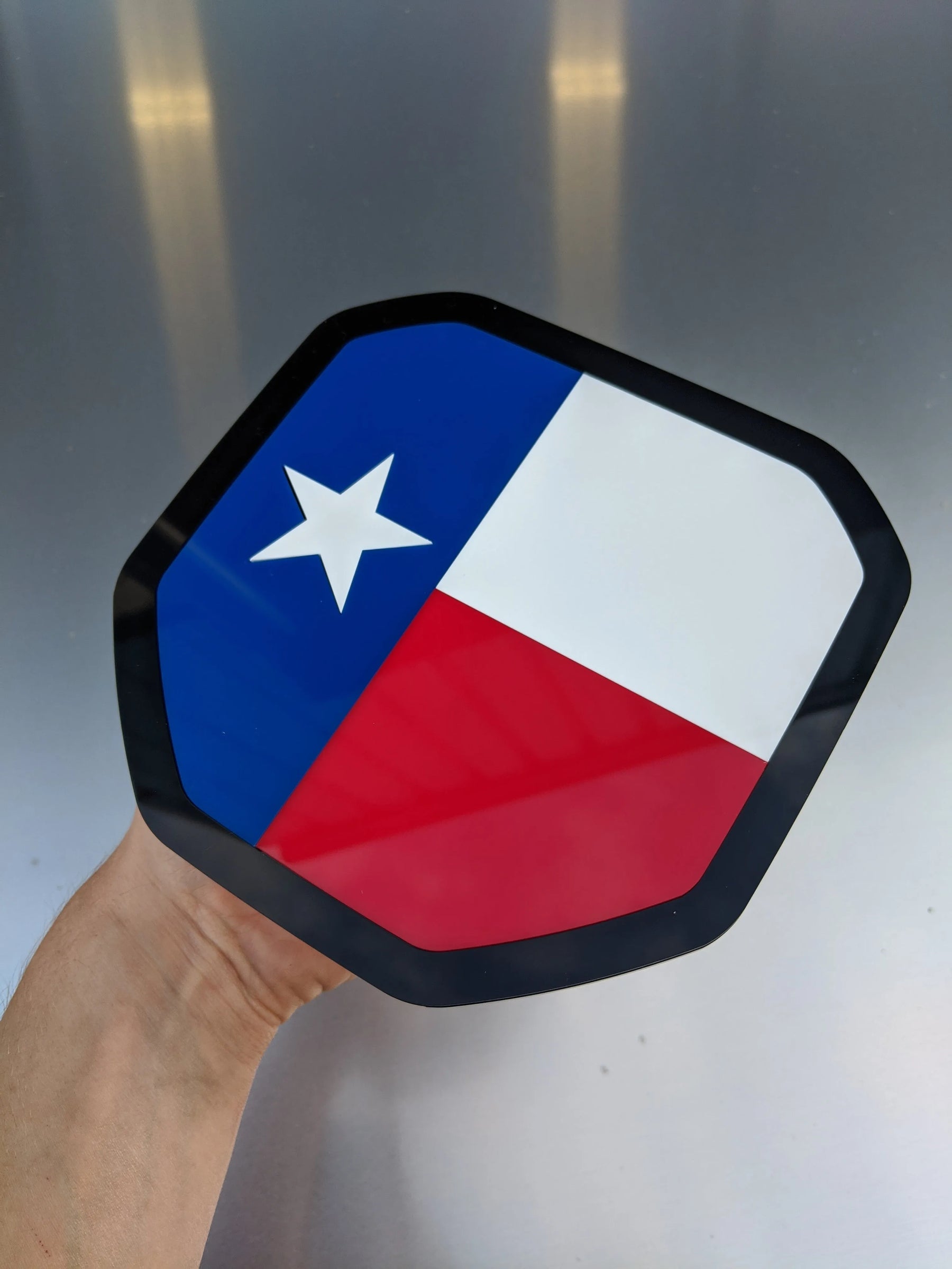 Insignia del estado de Texas: compatible con Dodge® Ram® Tailgate 2019+ (5.ª generación): 1500, 2500, 3500