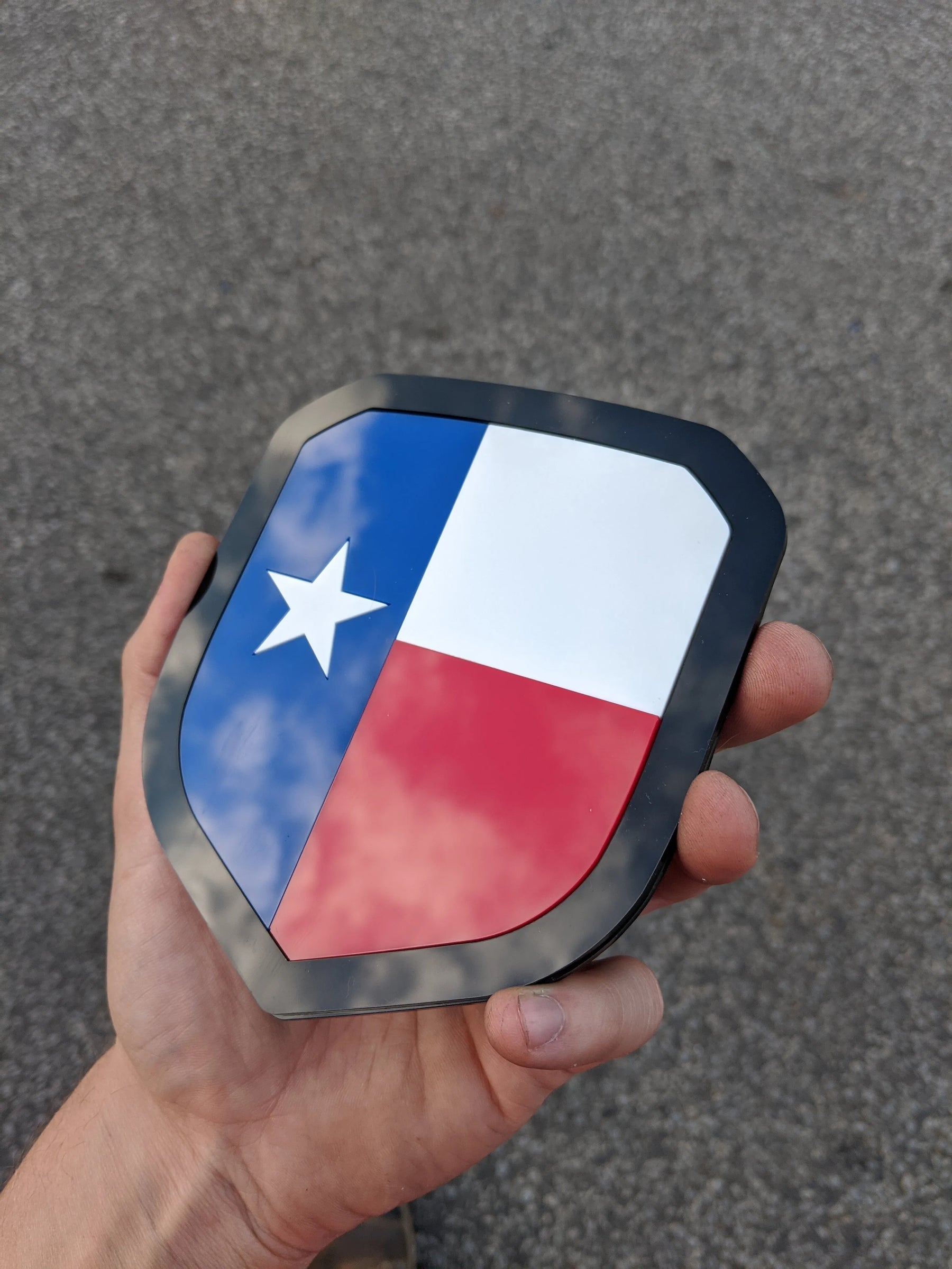 Badge de l'État du Texas - Compatible avec les calandres Dodge® Ram® 2013-2018 - 1500, 2500, 3500