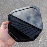 Insignia de borde: compatible con Dodge® Ram® Tailgate 2019+ (5.ª generación): 1500, 2500, 3500, color negro