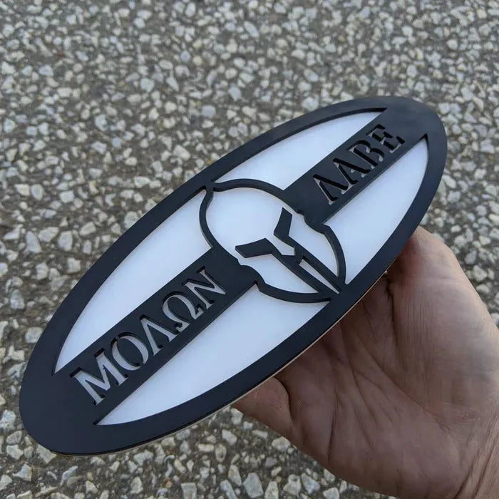 Molon Labe Badge - Fits 2015-2019 F150® Grille or Tailgate - Choose your colors