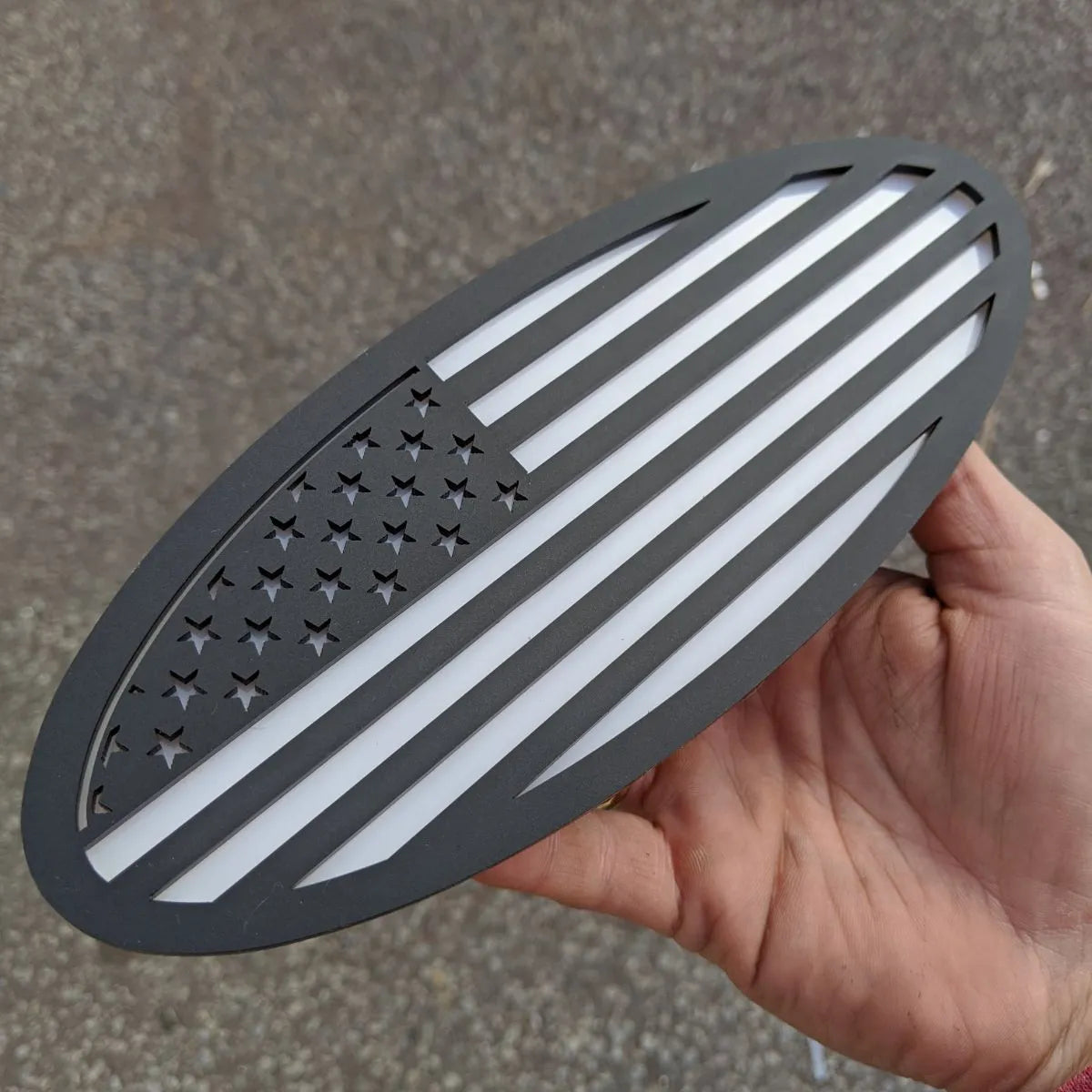 American Flag Badge - Fits 2015-2019 F150® Grille or Tailgate - Choose your Colors