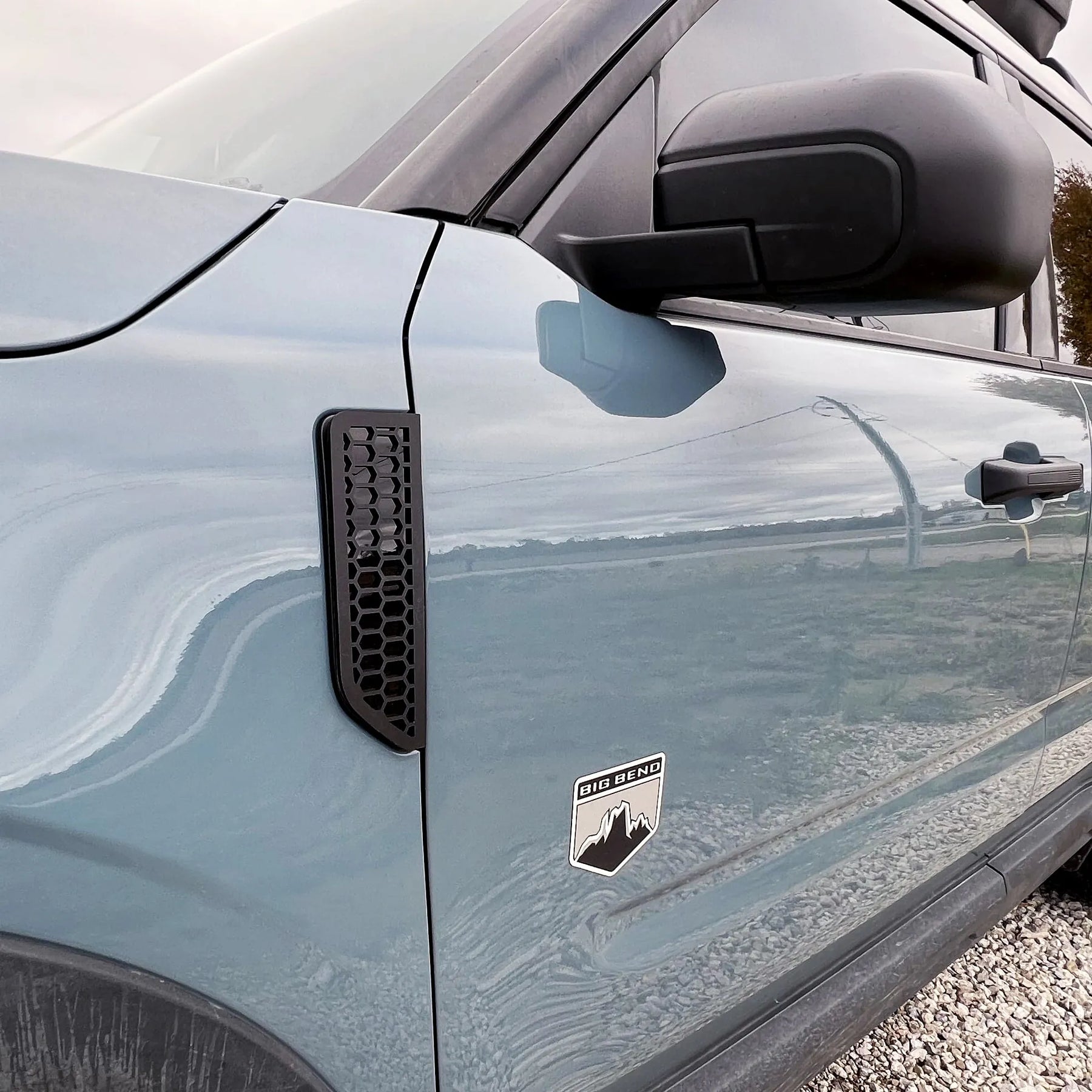 Reemplazo de insignia de guardabarros - Hex - Compatible con Bronco® Sport 2021+ Todos los modelos - Elija sus colores