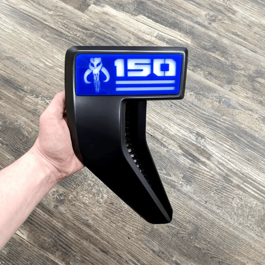 Insignias OEM de calavera de mitosaurio (insignias OEM INCLUIDAS): se adapta a Ford® F150® 2021+