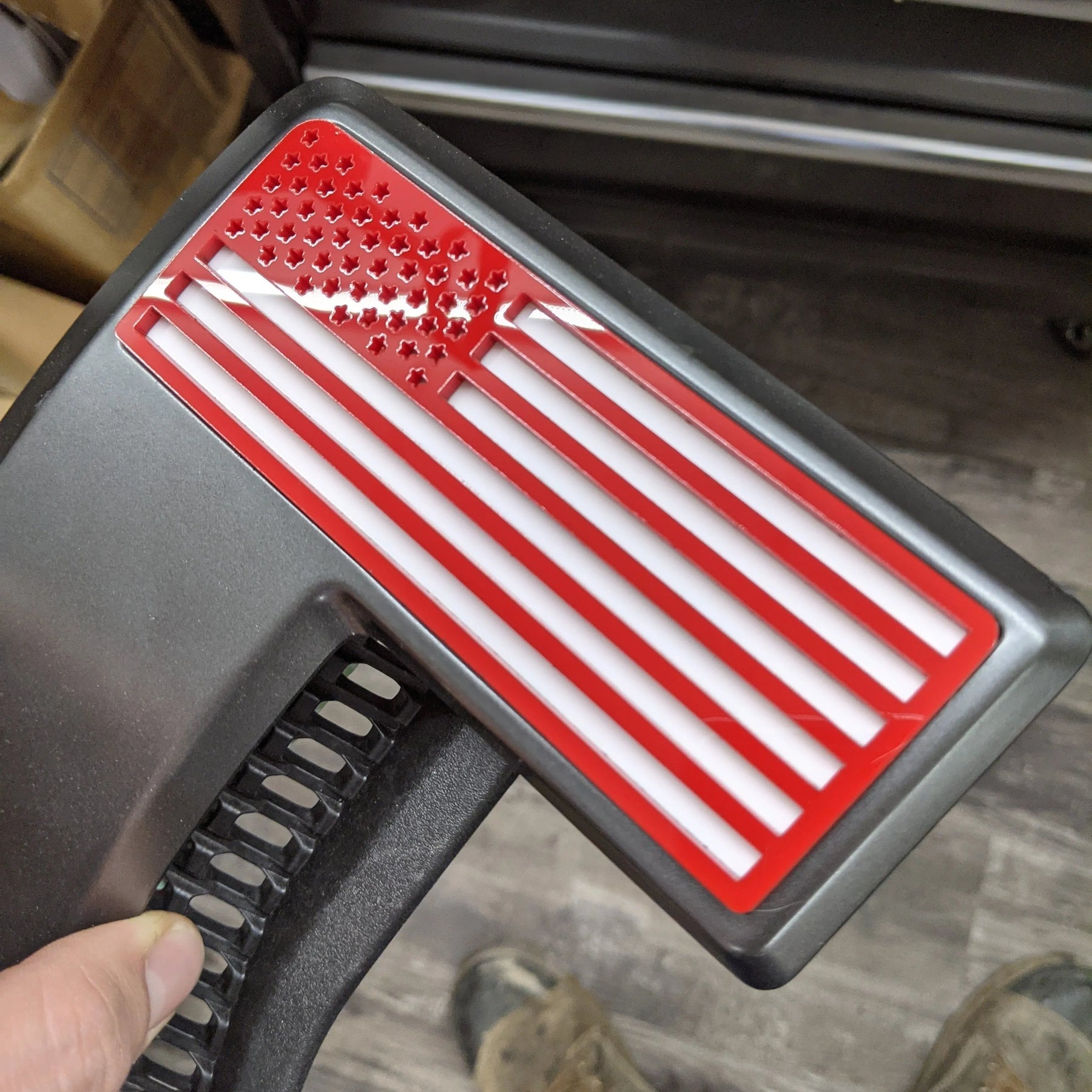 American Flag OEM Badge Modifiers (OEM Badges NOT Included) - Fits 2021+ Ford® F150®