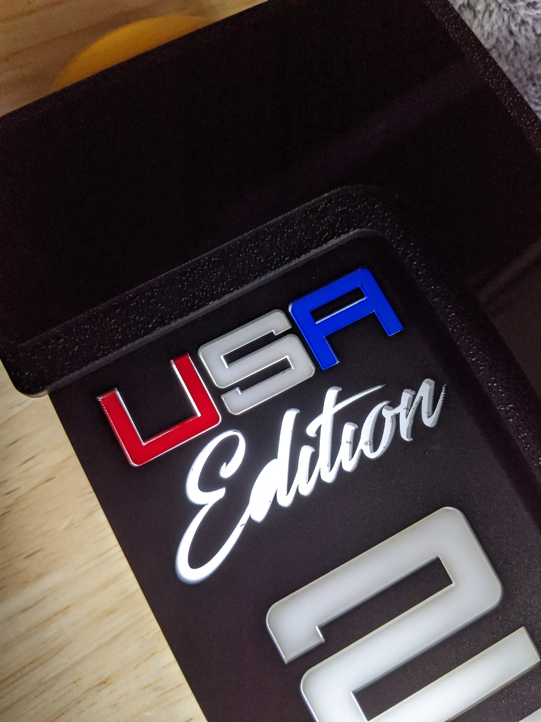 USA Edition 250/350/450 LED Fender Badge Set - Fits 2017-2022 Ford® F250®, F350®, F450®