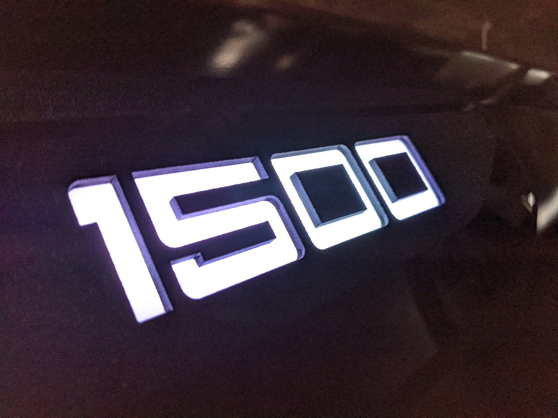 Ensemble d'insignes de garde-boue à LED 1500 - Compatible avec GMC® Sierra® 1500 2019-2024