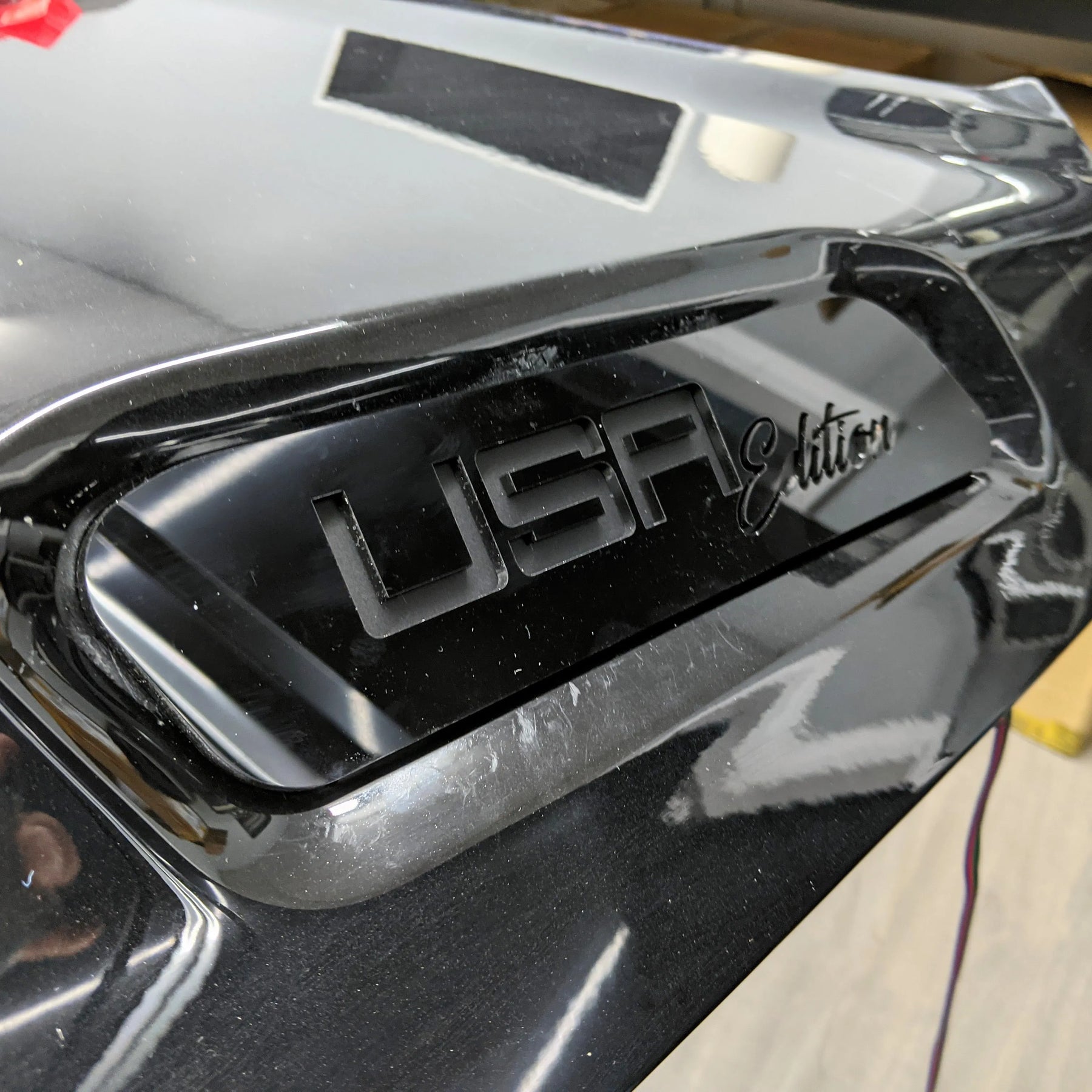 Badges de capot édition USA - Compatible avec Ram 1500® 2019-2023 - Plusieurs couleurs disponibles