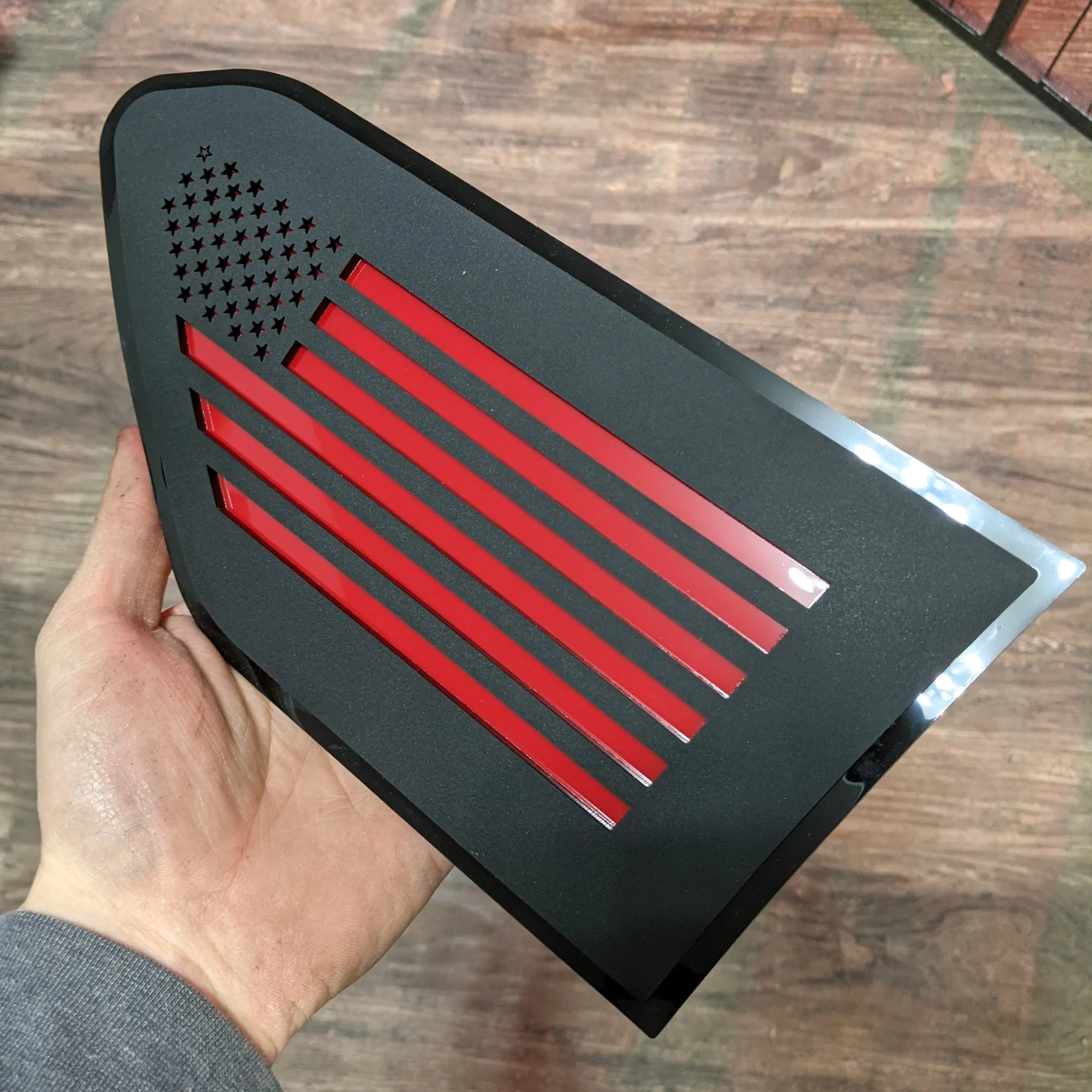 Juego de insignias para guardabarros con la bandera estadounidense: compatible con Ranger® 2019-2023; varios colores disponibles