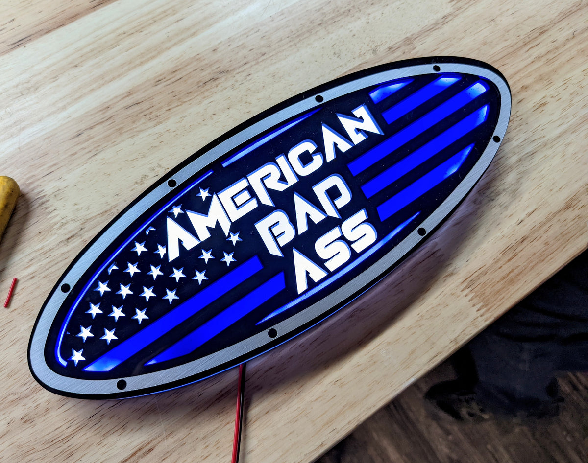 American Bad Ass LED Oval - Fits Multiple Ford® Trucks