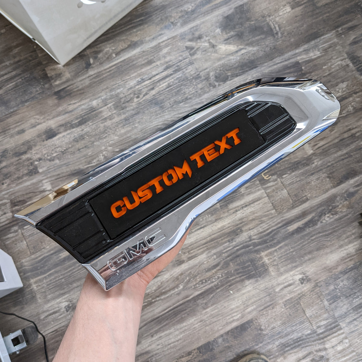 Custom Text Badge Inserts - Fits 2020 - 2024 GMC 2500, 3500 HD - (Does not include OEM Badge) - Multiple Colors Available