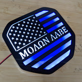Insignia LED Molon Labe: compatible con Dodge® Ram® Tailgate 2019+ (5.ª generación) -1500, 2500, 3500