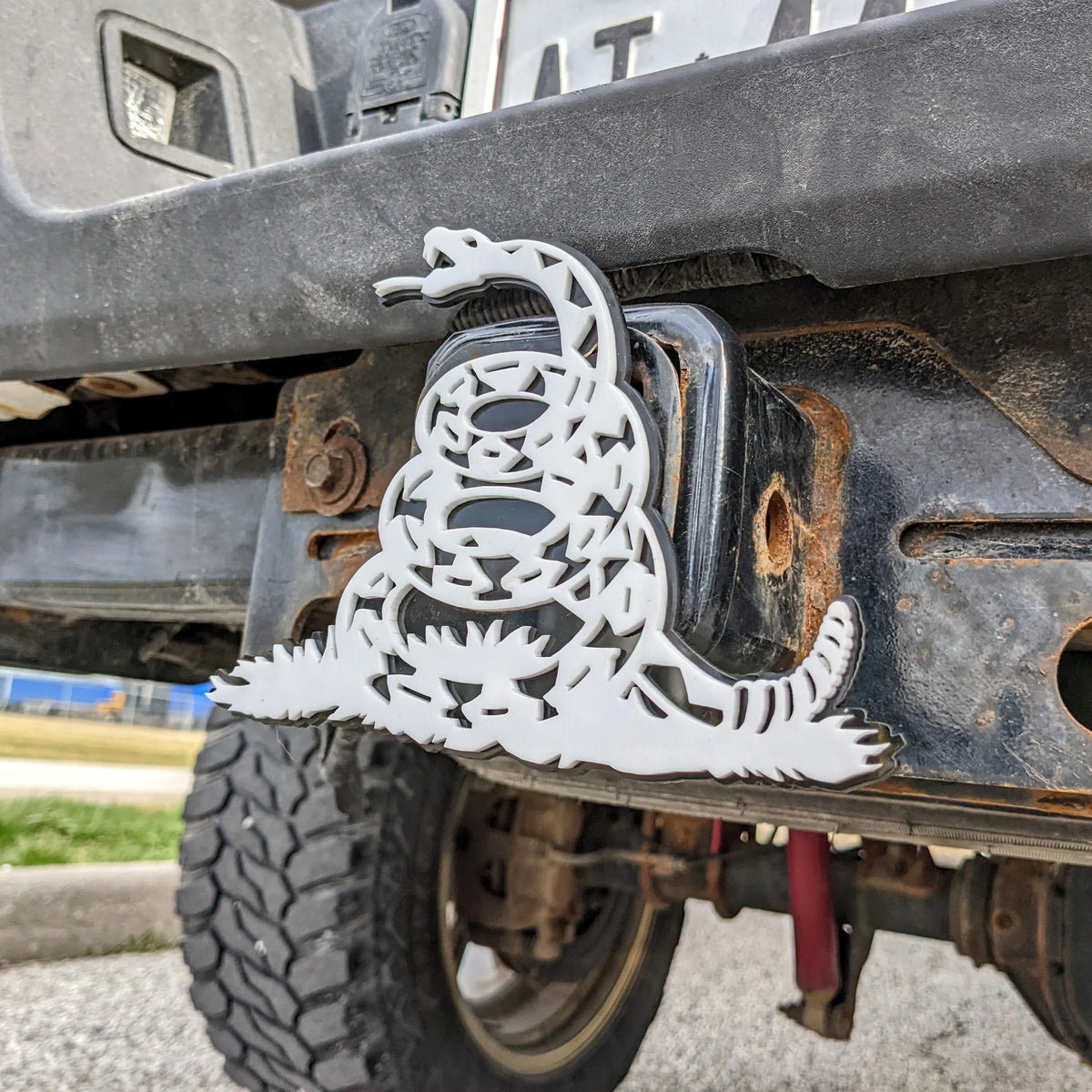 Funda para enganche Don't Tread on Me (varios colores disponibles)