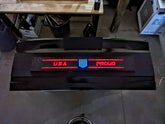 Aplique de LED para portón trasero USA Proud: compatible con F150® 2021-2023