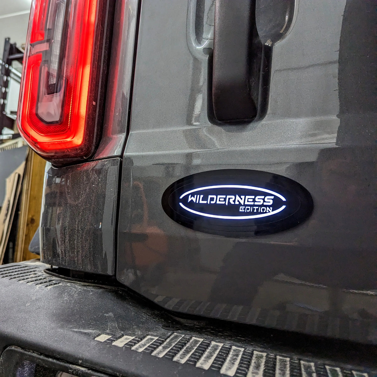 Reemplazo ovalado de LED: insignia de edición personalizada iluminada: compatible con Bronco® 2021+
