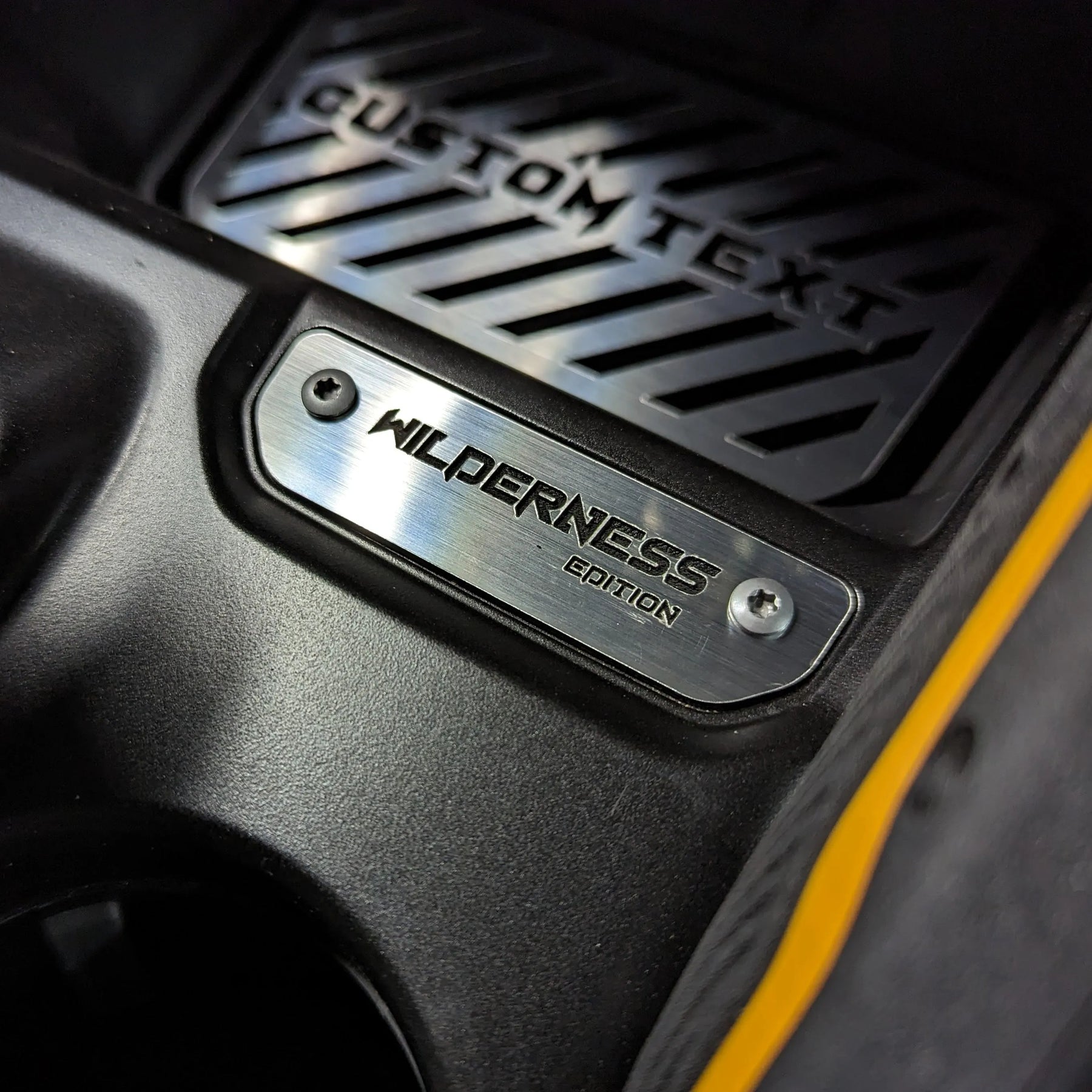 Insignia de consola de edición personalizada: compatible con Bronco® 2021+