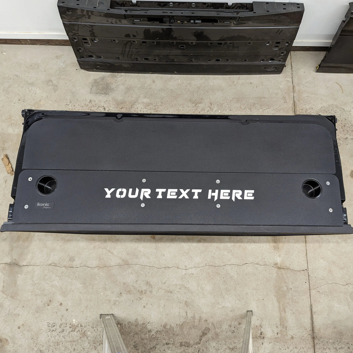 Kit de decoración de asiento trasero con texto personalizado: compatible con F150® 2015-2020