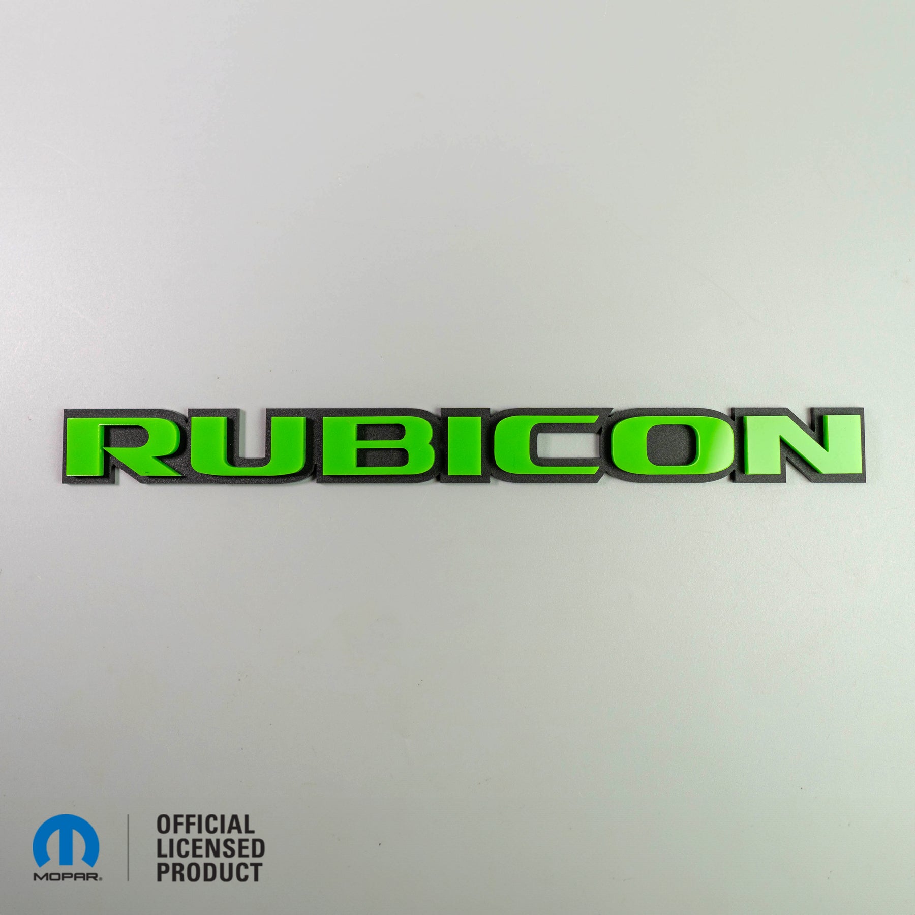 Custom Rubicon® Dual Layer Truck Badge - Multiple Colors Available - Officially Licensed Product