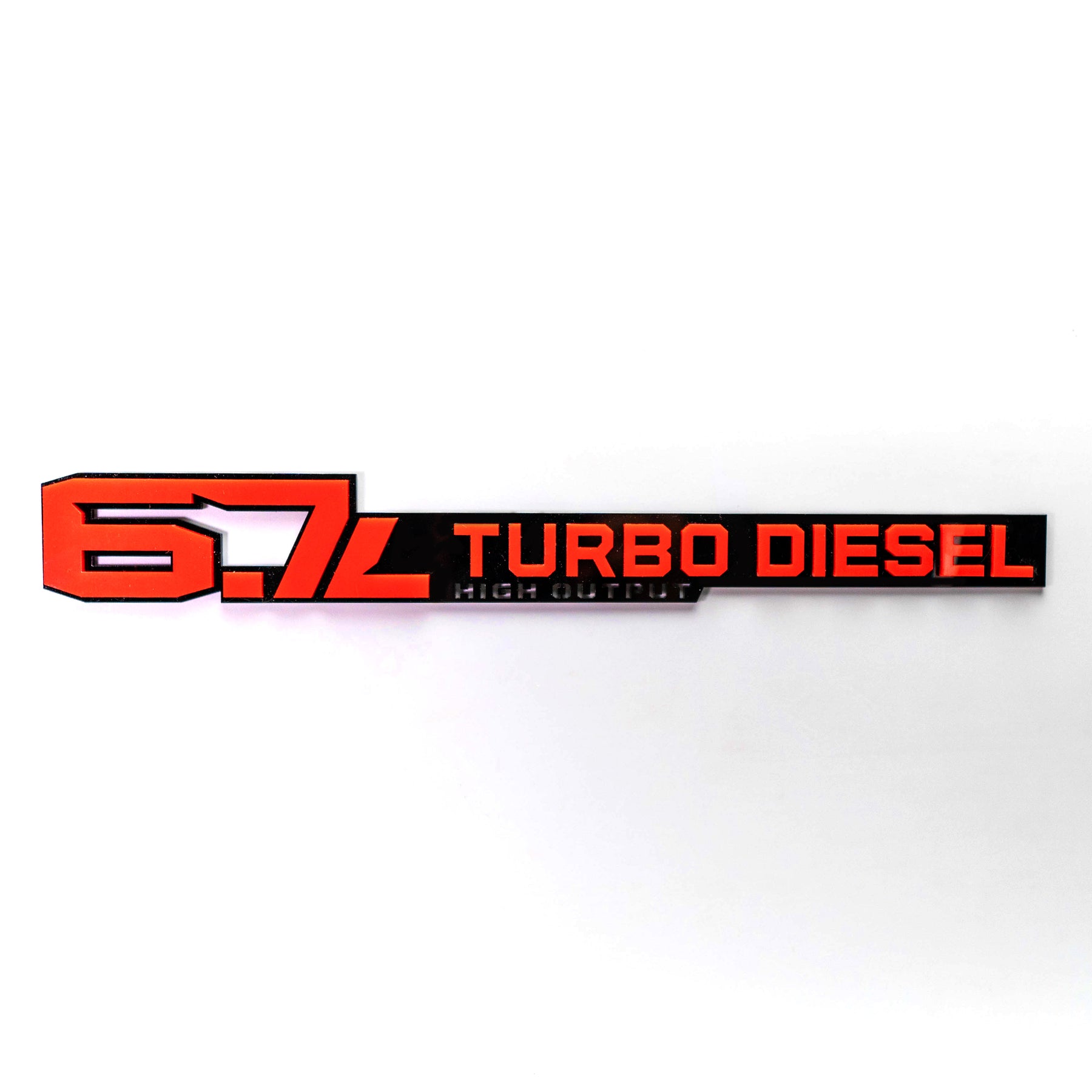 6.7L Turbo Diesel Badge