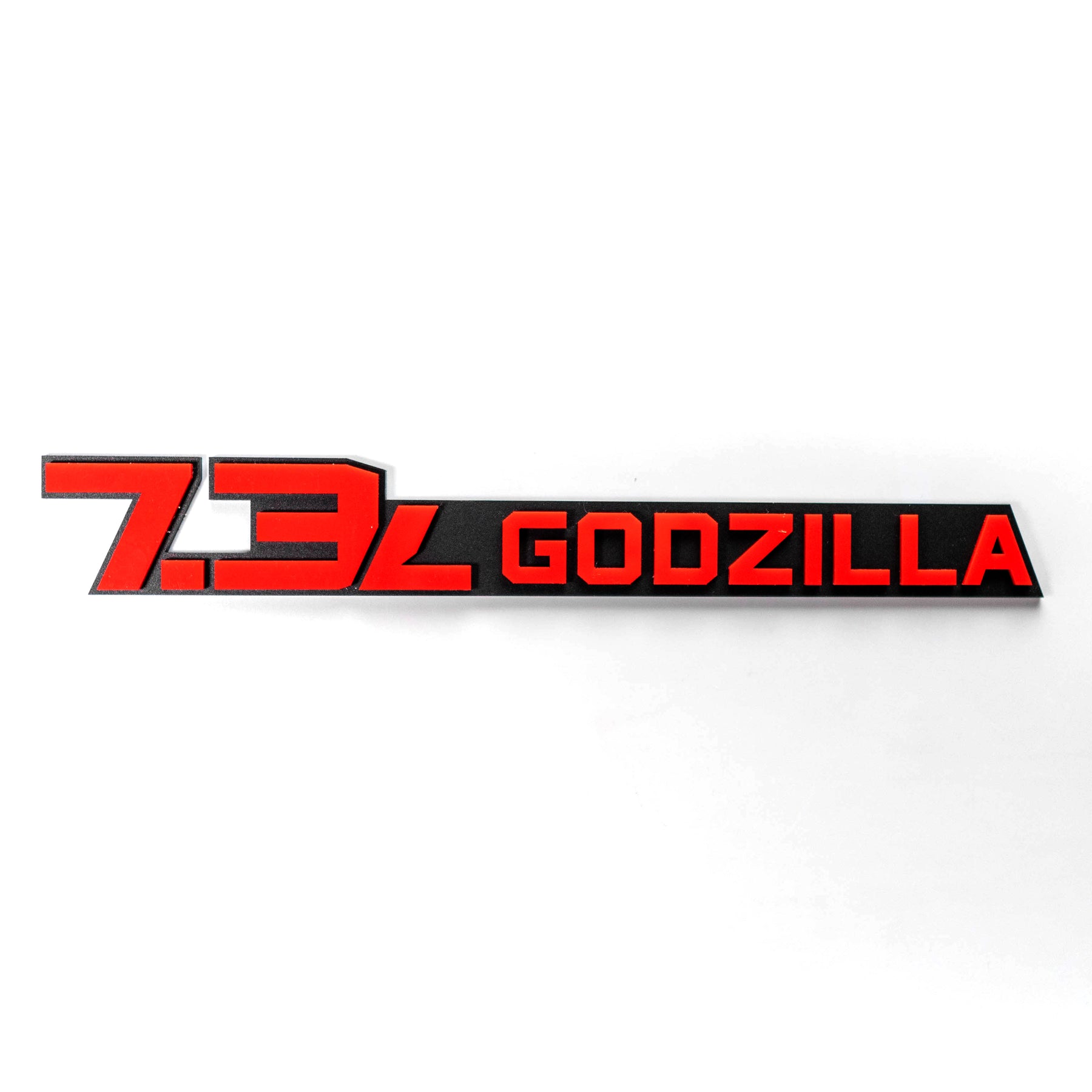 7.3L Godzilla Badge