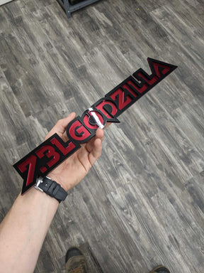 7.3L Godzilla Badges - Universal Fit - Single