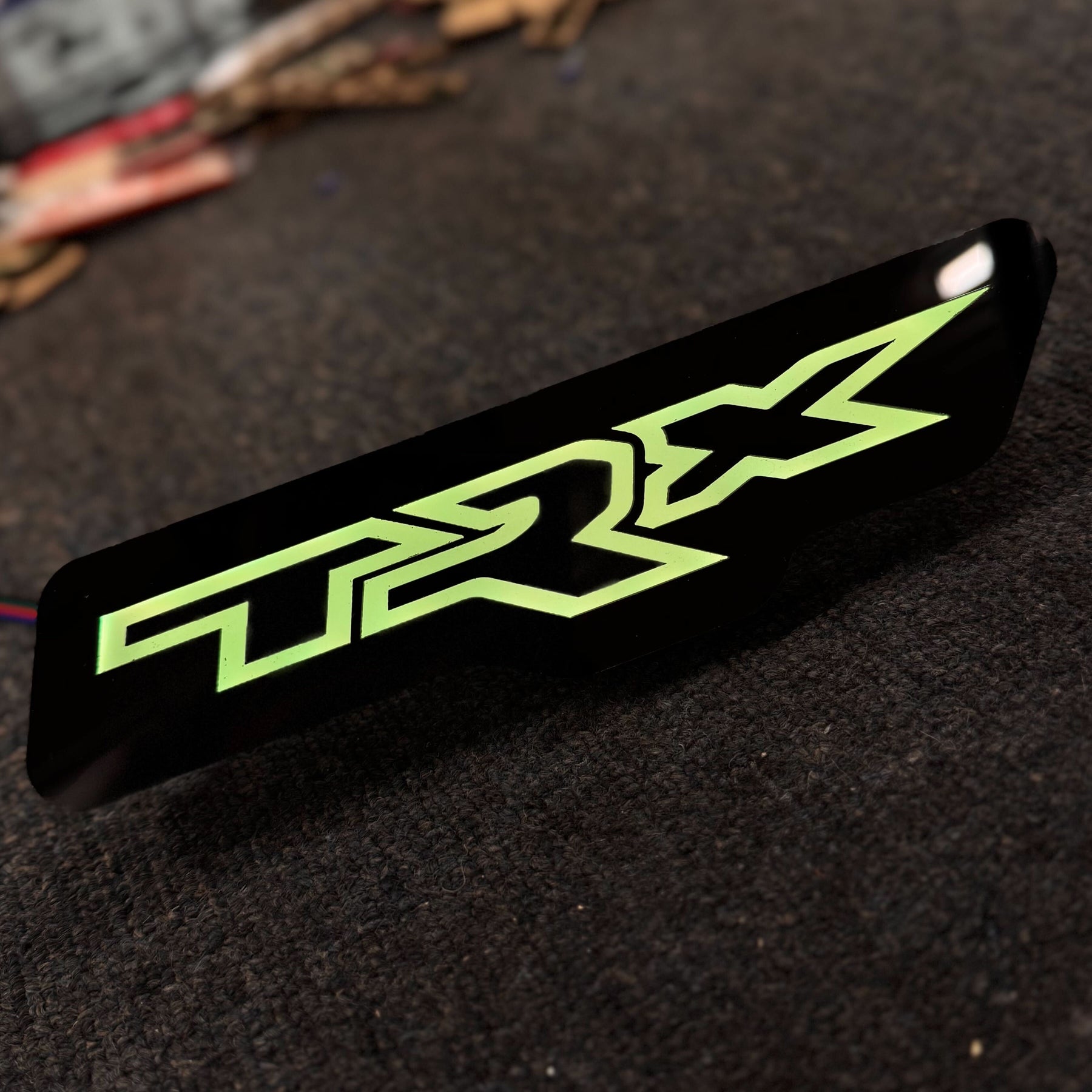 TRX® RGB LED Grille Badge - Officially Licensed Product - Dark LED Diffusing