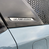 Custom Text - Rear Quarter Panel Text Overlay - Fits 2021+ Bronco® Sport