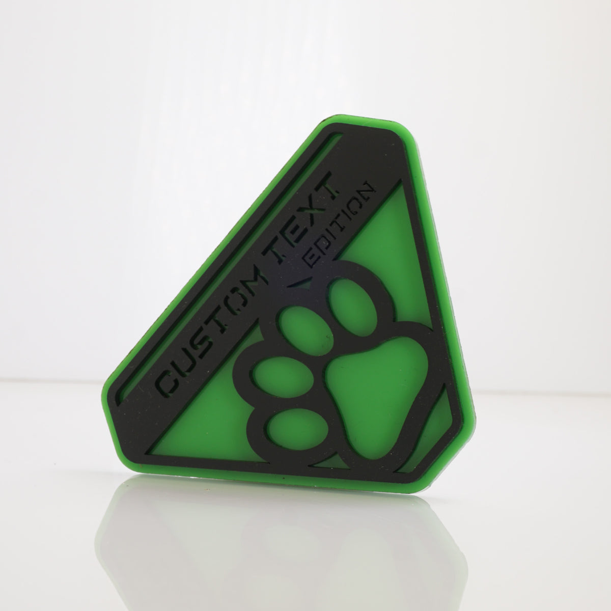 Fender Badge Pair - Custom Text Dog Paw - Fits 2021+ Bronco® Badlands®